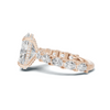Luxe Pave Accented Gallery Ring