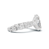 Luxe Pave Accented Gallery Ring