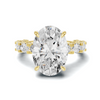 Luxe Pave Accented Gallery Ring