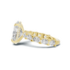 Luxe Pave Accented Gallery Ring