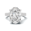 Sculpted Leaf Prong Ring