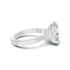 Sculpted Leaf Prong Ring