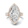 Luxe Marquise Halo Ring