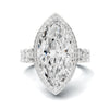 Luxe Marquise Halo Ring