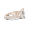 Pavé Split Shank Ring