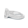 Pavé Split Shank Ring