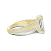 Pavé Split Shank Ring