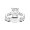 Twisted Heart Prong Ring
