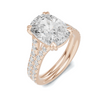 Heart Prong Pavé Ring