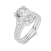 Heart Prong Pavé Ring