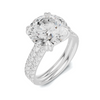 Elegant Cross Over Ring