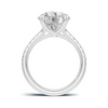 Elegant Cross Over Ring