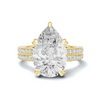 Elegant Teardrop Statement Ring