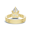 Elegant Teardrop Statement Ring