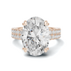 Crisscross Pave Band Ring