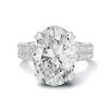 Crisscross Pave Band Ring