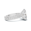 Crisscross Pave Band Ring