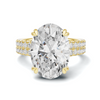 Crisscross Pave Band Ring