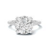 Elegant Sculpted Solitaire Ring