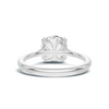 Elegant Sculpted Solitaire Ring