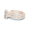 Tapered Baguette Channel Ring