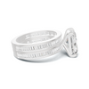 Tapered Baguette Channel Ring