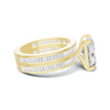 Tapered Baguette Channel Ring