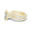 Tapered Baguette Channel Ring