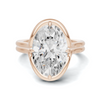 Sculptural Solitaire Statement Ring