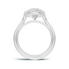 Sculptural Solitaire Statement Ring