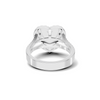 Pavé Heart Statement Ring
