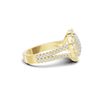 Pavé Heart Statement Ring