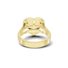 Pavé Heart Statement Ring