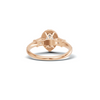 Luxe Teardrop Halo Ring