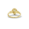 Luxe Teardrop Halo Ring