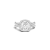 Luxe Twisted Infinity Halo Ring