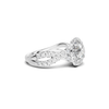Luxe Twisted Infinity Halo Ring