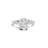 Pave Accented Engagement Ring