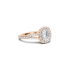 Luxe Halo Split Ring