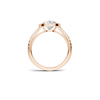 Luxe Halo Split Ring