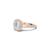 Luxe Halo Split Ring
