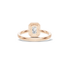 Infinity Halo Accent Ring