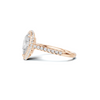 Elegant Halo Ring