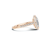 Elegant Halo Ring