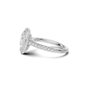 Elegant Halo Ring