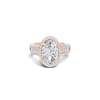 Pavé Halo Bridal Ring