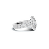 Pavé Halo Bridal Ring