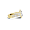Pavé Halo Bridal Ring