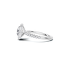 Elegant Pave Halo Ring