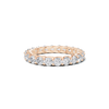 Scrolled Infinite Eternity Ring